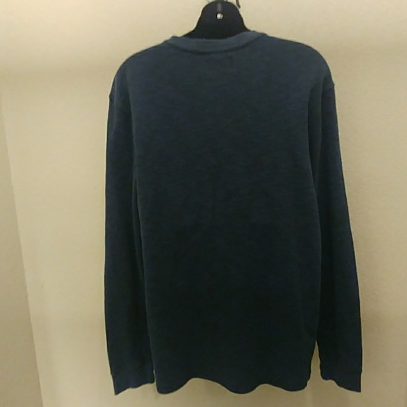 Rock & Republic Microstriped Henley Top - Picture 6 of 8